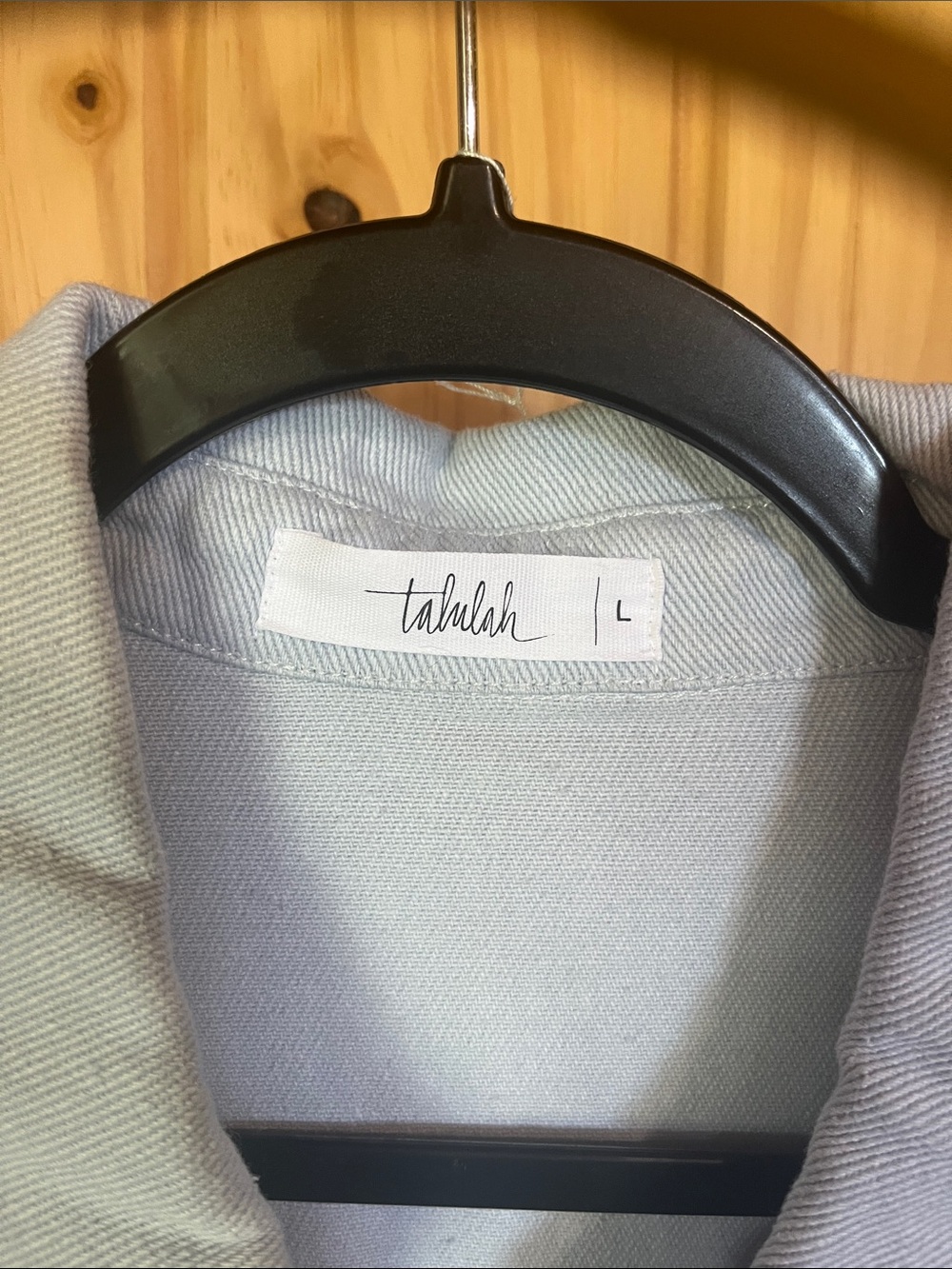 TALULAH Light Blue Denim Short Sleeve Romper - Picture 2 of 7